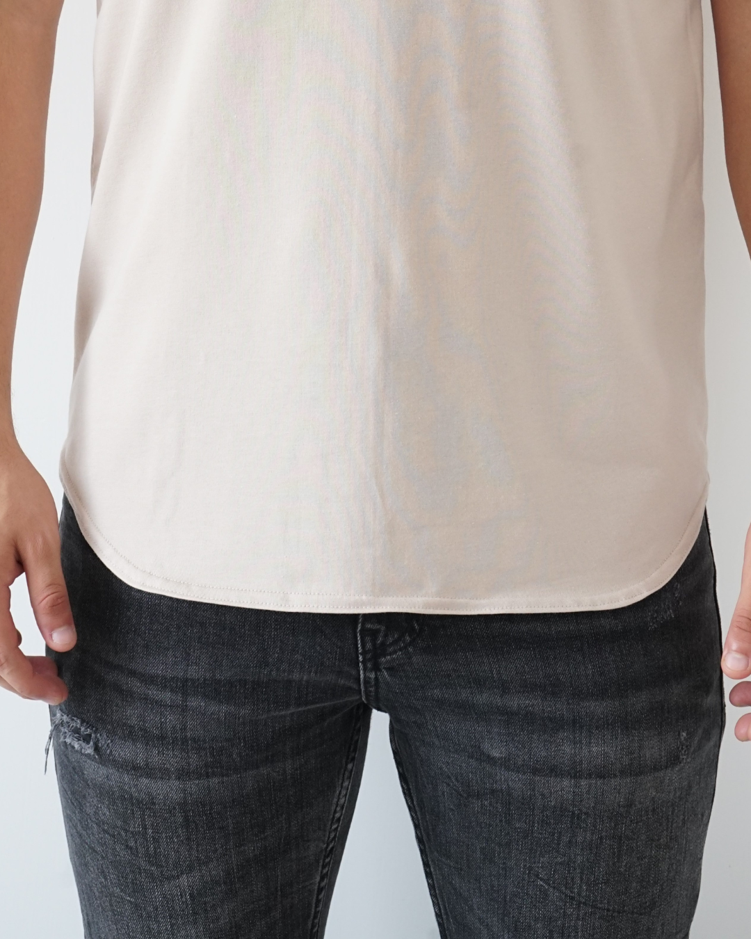 Sand T-shirt - Short Sleeve Crew Neck Original Bottom