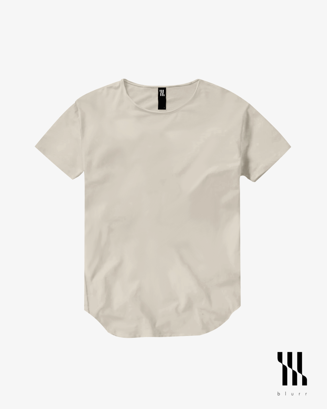 Sand T-shirt - Short Sleeve Wide Neck Original Bottom