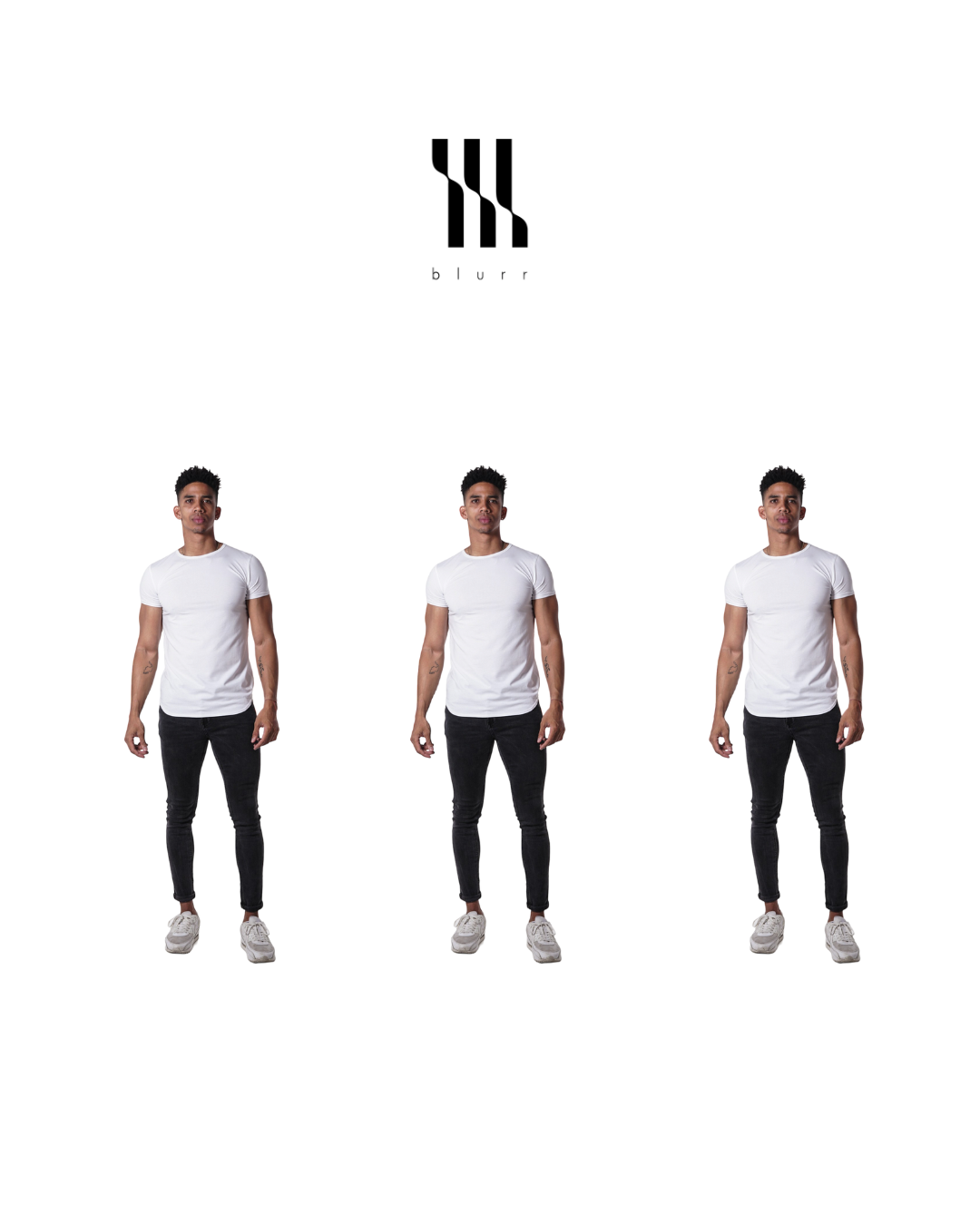 Pack x3 - Pure White Crew Original